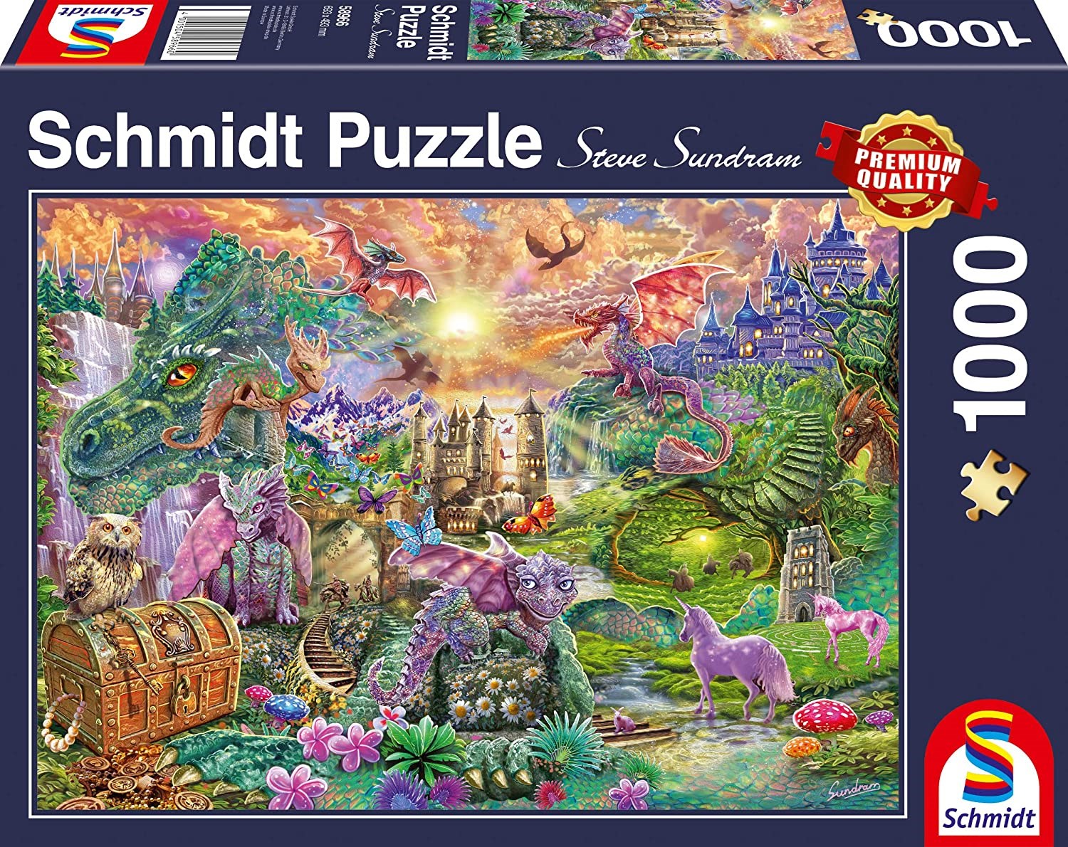 Puzzle 1000 pezzi Magical Universe Trefl